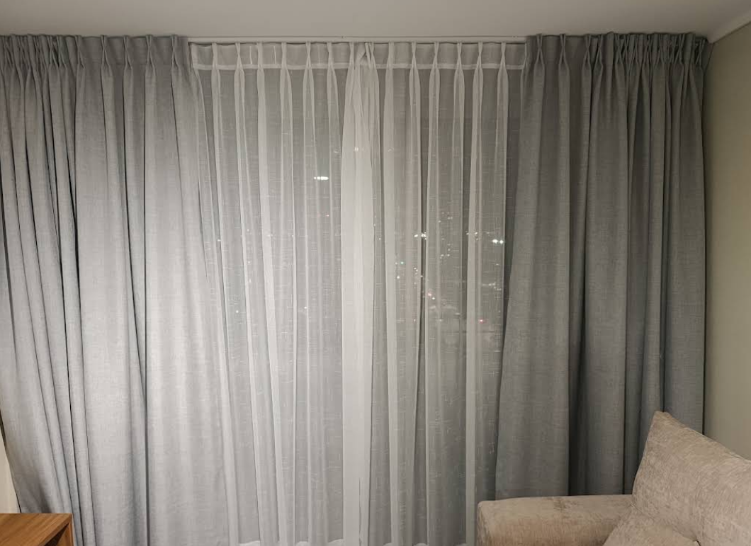 Cortinas con visillo, foto de Dennys